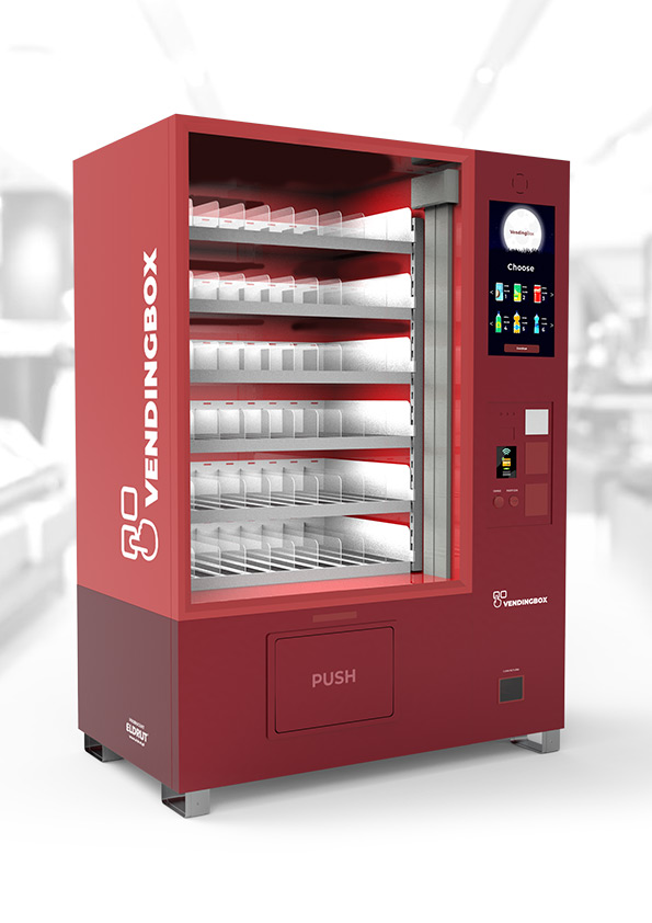 Vending machine for selling drinks or snacks (EL-12045s)